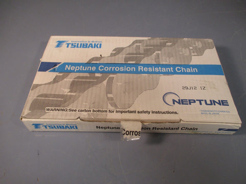 TSUBAKI NEPTUNE CORROSION RESISTANT ROLLER CHAIN RS10BNEP1RP+192LMCJR