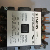 SIEMENS 42AF35AJAHT Contactor 3 Pole 25A 600V 24V Coil NEW