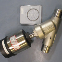 Burkert 2100 Angled Pneumatic Actuated Valve 4.810bar 00188158 Kv 38 W32MU