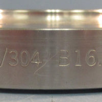 Enlin A182/SA182 2" Stainless Steel Flange 2.45" Bore 6" Length F304L/304