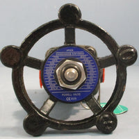 Powell Valve GA08SA58GB Gate Valve 1/2" Class 800LB A105 Trim #8