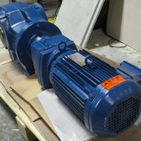 Sew Eurodrive KAZ87 R57 DNR100L4/TH Gear Motor 330:1 Ratio, 5.3 Final RPM, 5 HP