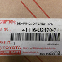 Toyota Diferential Bearing 41116U2117071 NEW