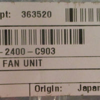 Fanuc A05B-2400-C903 Dual Fan Cooling Unit NMB-MAT Fan 5915PC-20W-B20