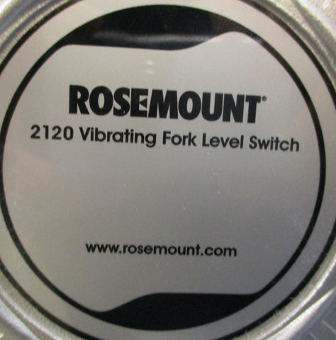 Rosemount 2120 Vibrating Fork Level Switch 20-60VDC 0.3W 2120D5RG2NASA0000Q4