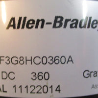 Allen Bradley 845GF3G8HC0360A Ser B Encoder 824VDC 3/8" Shaft Dia.