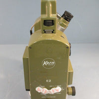 KERN SWISS E2 347218 Electronic Theodolite Precision Alignement Surveyor