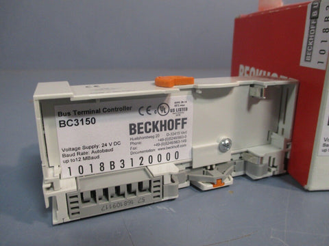 BECKHOFF BUS TERMINAL CONTROLLER BC3150