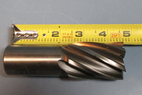 Putnam 11/2" Cobalt Lead 8.726, 2" LOC, 45/8" Length, 6 Flute End Mill Used