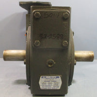 Hub City 022068480 Gearbox Model 3204 50:1 Style URLR 13/8" Shaft Dia