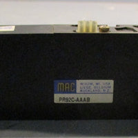 Mac Valves Inc PR92CAAAB Pneumatic Valve Single Solenoid 080 PSI