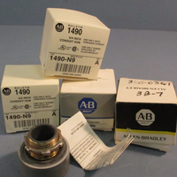 LOT OF (4) ALLEN BRADLEY 1490N9 3/4" CONDUIT HUB SERIES A