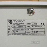 Applikon Bio Console ADI 1025 & ADI 1010 Bio Controller 55148 Hrs Up Bioreactor