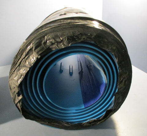 Accurate 74X.AX1 18" X 224" Conveyor Belt Drop Ends Blue Metal Detectable