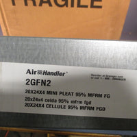 Air Handler Mini Pleat Air Filter 20" x 24" x 4" 95% MFRM FG 2GFN2