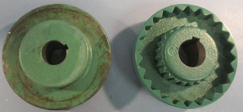 TB Woods 8SM X 35MM Coupling Flange Max RPM 4500 Keyed Bore Lot of 2