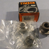 Lot of 2 Timken/Fafnir Ball Bearing 1010KRR + COL