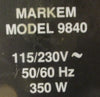 Markem 9840 Code Dater Controller Rotary Print Head Controller 115/230 VAC 350 W
