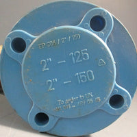 Flowserve Durco T4E 0030127 Fluoropolymer-lined Plug Valve 175 PSI