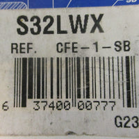 RBC Bearings S32LWX Cam Follower CFE-1-SB 1" OD 5/8" W 1/2" x 1" Stud Lot of 7