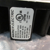 Warner Electric 5370270204 EM 5010 90DC ElectroModule Clutch Assembly