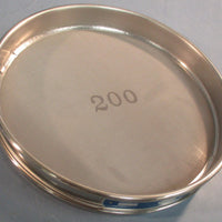 VWR 57334590 #200 U.S. Standard Testing Sieve 8" 0.050mm Wire Dia Stainless