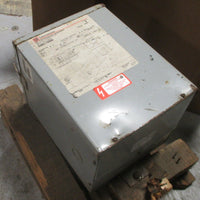 Cutler Hammer S48G11S05N 5 KVA 1 Phase 480 Pri to 120/240 Sec Transformer