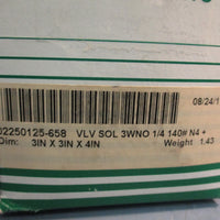 SULLAIR Solenoid Valve 02250125658 110120V 0140PSI 1/4"