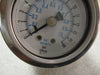 Lot of (2) ENFM 7RW132C0K301KG Pressure Gauge 7114-1-1/2-1/8 0-15 PSI/BAR