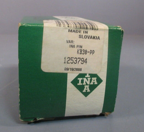 INA KB30-PP LINEAR BEARING 30MM BORE 1253794