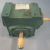Dodge Tigear 2 15S05L Worm Gear Speed Reducer 5:1 Ratio 1/2" and 3/4" Shaft Dia