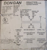 Dongan 95-0102 Single Phase General Purpose Transformer 240/480V 2kVA 50/60Hz