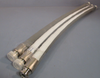 Lot of (3) Rubber Fab Hose 2in 24"L RF-FDA 3A