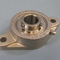IPTCI SUCSFL 204 20MM 2 Bolt Flange Bearing 20mm Bore Setscrew Lock NIB