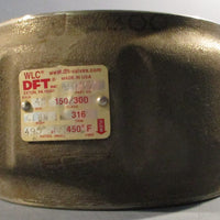DFT 9037 WLC Wafer Check Valve 4" 150/300 Class 316 Trim 495psig Working Steam