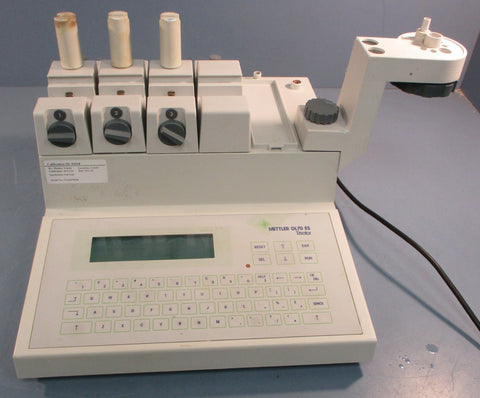 Mettler Toledo DL70ES Titrator 100-120V 600mA 200-240V 300mA 50/60Hz