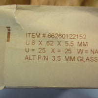 Super Cut 66260122152 Grinding Wheel 3.5MM Glass 7600 RPM 51/2" 8" OD
