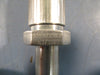 Flexible Braided Metal Hose Assy 9-1/2" L 3/8" Conn. ID 3/8" Hose OD (Lot of 6)