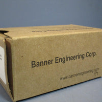BANNER RWB4 PHOTOELECTRIC SENSOR WIRING BASE 25546