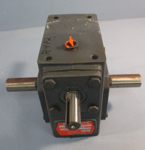 HUB CITY 0221-10911-217 5:1 RATIO RIGHT ANGLE GEAR REDUCER MODEL: 211/ STYLE DI