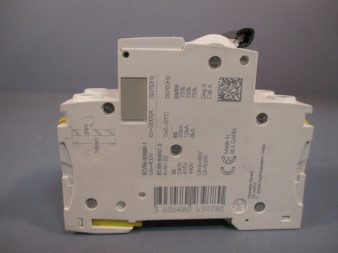Schneider Electric Circuit Breaker iC60N B 6A M1115-233-206-10