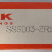 KYK Bearings SS6003-2RS Deep Goove Ball Bearing 17mm ID 10mm W 35mm OD Lot of 5