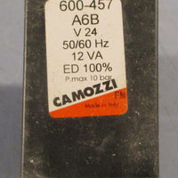 Camozzi 600457 Fixed Interface Valve 600457A6B 12VA 24V (Lot of 5)