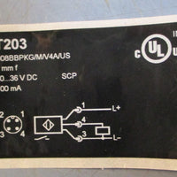 Ifm Electronic IGT203 Inductive Proximity Sensor IGB3008BBPKG/M/V/4A/US104DPS