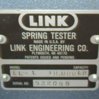 Link EL1 Spring Tester 10 Lb Capacity Link Pass Through Tester Absolute Zero 2