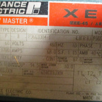 Reliance Electric XEX P36G33041 Motor P36G3304R 60HP 364T 1780RPM 23/8" Shaft