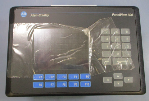 Allen Bradley 2711-B6C8X Ser. B Panelview 600 Keypad Touch Display 100-240VAC