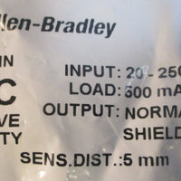 Allen Bradley 872CA5N18N3 Ser B Inductive Proximity Sensor 5mm Sens Dist 500mA