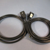 LOT OF 2 PARKER CABLE FOR SOLENOID VALVE CG1N02VL1C023-N