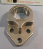 EDT 3AB-00 3-Bolt Extension Stainless Steel Bearing Housing Flange